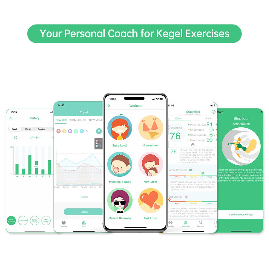 Умный тренажер Кегеля FitCute Kegel Rejuve