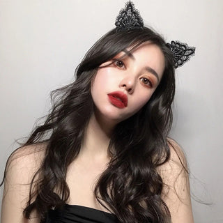 Ободок с ушками кошки