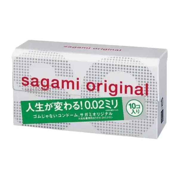 Презерватив полиуретановый ультратонкий Sagami 0,02 мм (10 шт в уп)