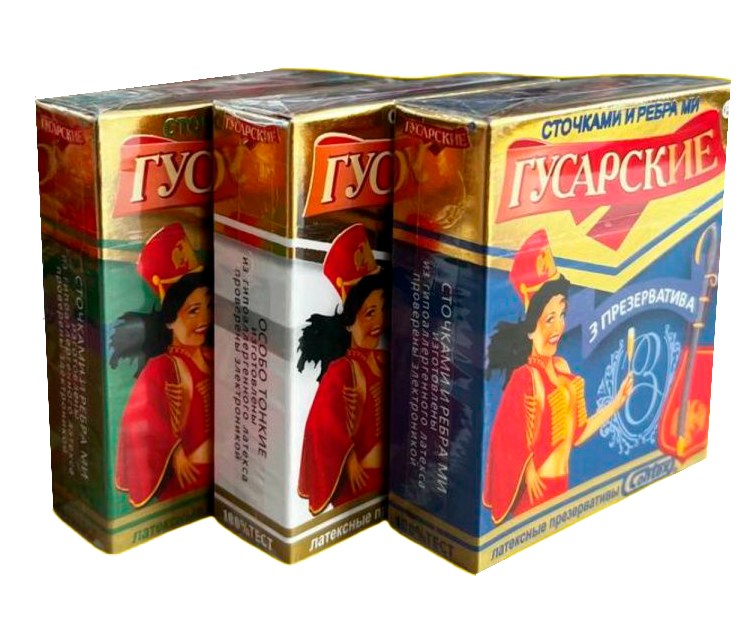 Презервативы Гусарские (3 шт в уп)