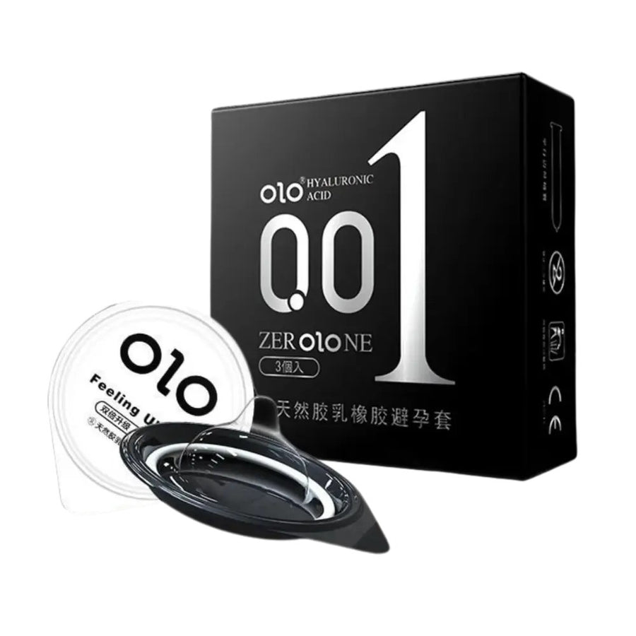 Презервативы ультратонкие OLO 001 (3шт в уп)