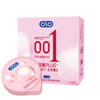 Презервативы ультратонкие OLO PLUS+0,01 мм (3 шт в уп)