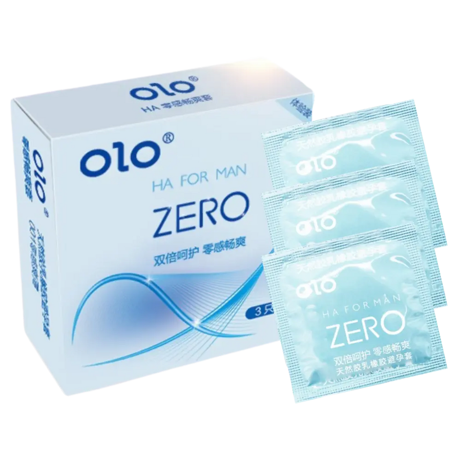 Презервативы ультратонкие OLO ZERO (3 шт в уп)