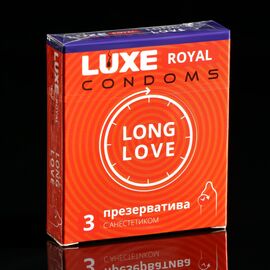Презерватив Luxe "Royal Long Love" (3 шт в уп)