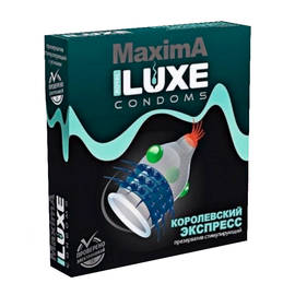 Презерватив с усиками "Luxe" Королевский Экспресс (1 шт в уп)