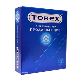 Презервативы от TOREX продлевающие (3 шт в уп)