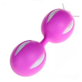 Шарики вагинальные двойные, Цвет: Фиолетовый