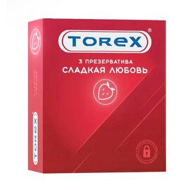 Презервативы от TOREX  Сладкая Любовь (3 шт в уп)