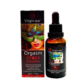 Стимулирующие клиторальные капли Orgasm Drops kissable (30 мл)