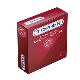 Презервативы от TOREX  Сладкая Любовь (3 шт в уп)