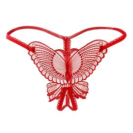 Трусики бабочка, Цвет: Красный