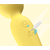 Вибратор для клитора беспроводной заряжающийся желтый, Цвет: Жёлтый, изображение 2