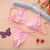 Комплект женского кружевного нижнего белья, Цвет: Бледно-розовый