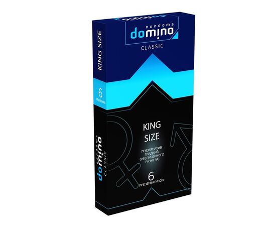 Презервативы увеличенного размера DOMINO  (6 шт в уп.)