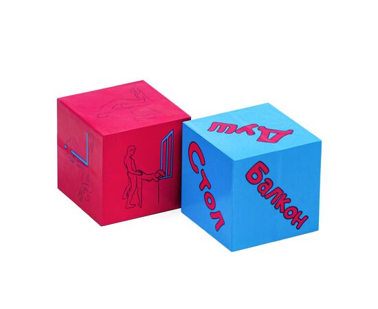 Кубики для игр "Оки Чпоки" 18+ (2шт)