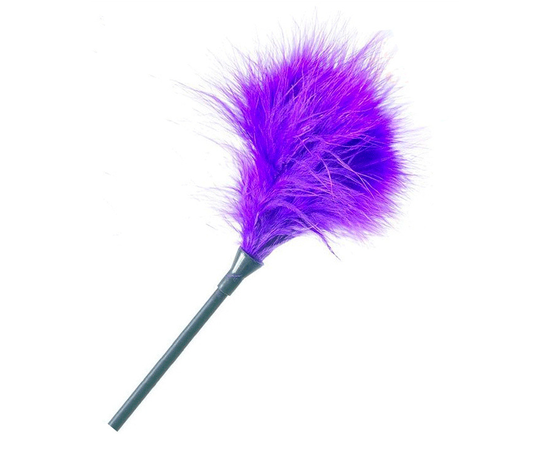 Мини-Стек с пёрышками для щекотания, Цвет: Фиолетовый
