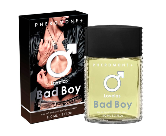 Туалетная мужская вода с феромонами Lovelas Bad Boy (100мл)
