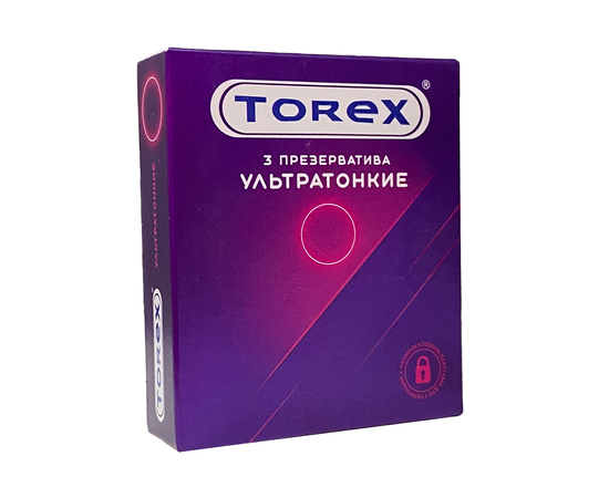 Презервативы от TOREX ультратонкие (3 шт в уп)