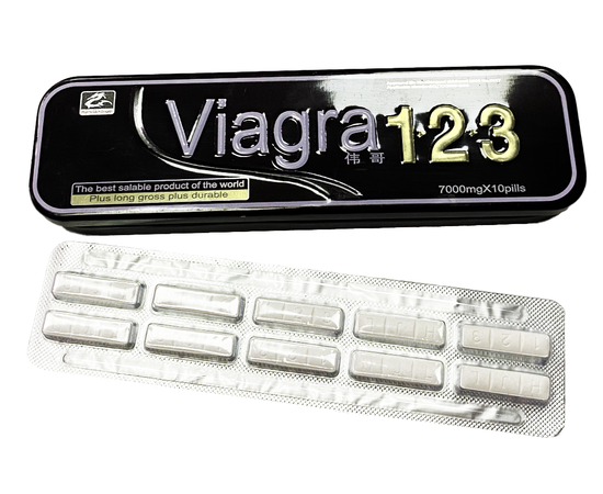 Мужская виагра Viagra 1 2 3 (10 таблеток)