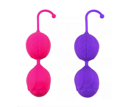 Шарик вагинальный двойной, Цвет: Фиолетовый, изображение 2