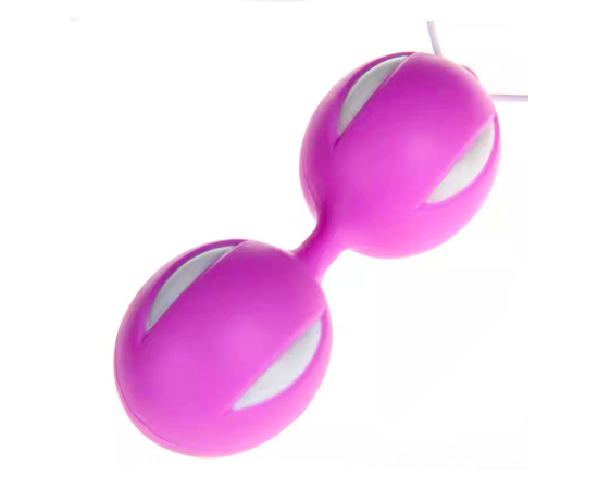 Шарики вагинальные двойные, Цвет: Фиолетовый