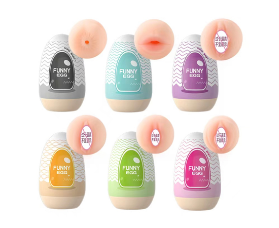 Мастурбатор TENGA FUNNY EGG (ротик), Модель : B, изображение 3