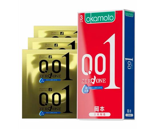 Презерватив полиуретановый  ультратонкий OKAMOTO (1 шт), Модель : B