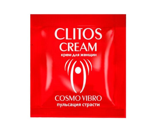 Возбуждающий крем CLITOS CREAM для женщин (саше 1,5 мл)