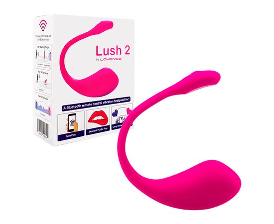 LOVENSE  Lush 2 Вибратор силиконовый с дистанционным управлением