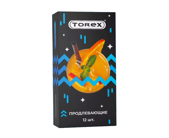 Презервативы TOREX (12 шт в уп)  с анестетиком