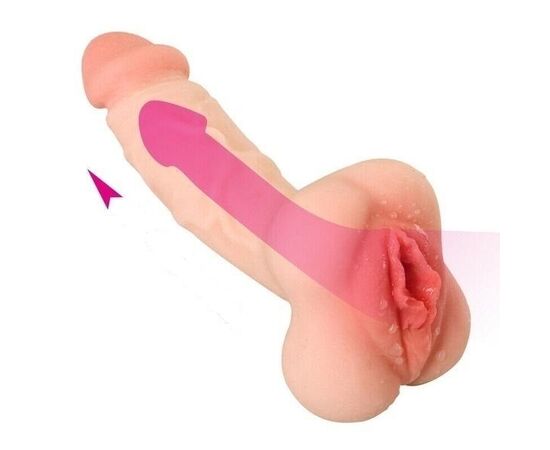 Мастурбатор-насадка вагина и пенис, изображение 2