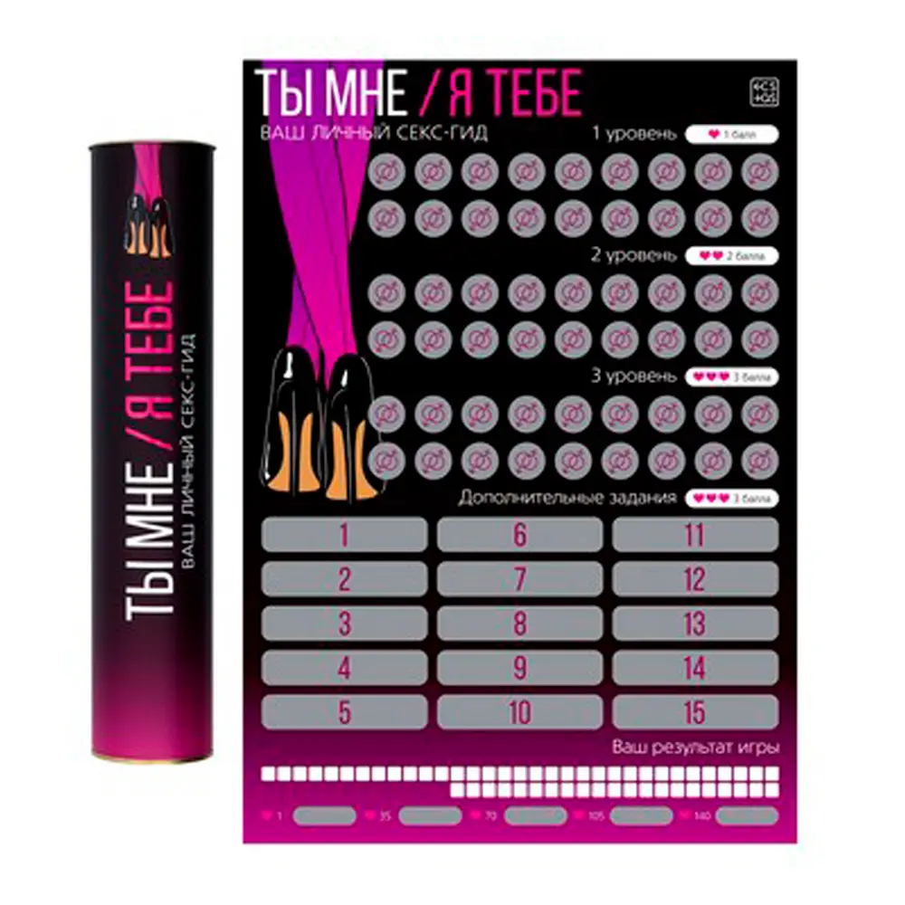 Эротическая игра Ты мне/Я тебе 18+