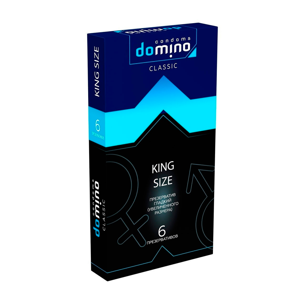 Презервативы DOMINO KING SIZE (6 шт в уп.)