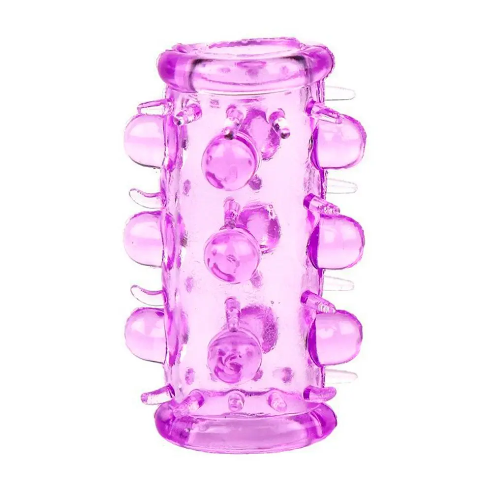 Сквозная насадка на член с шипами