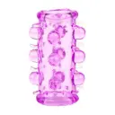 Сквозная насадка на член с шипами