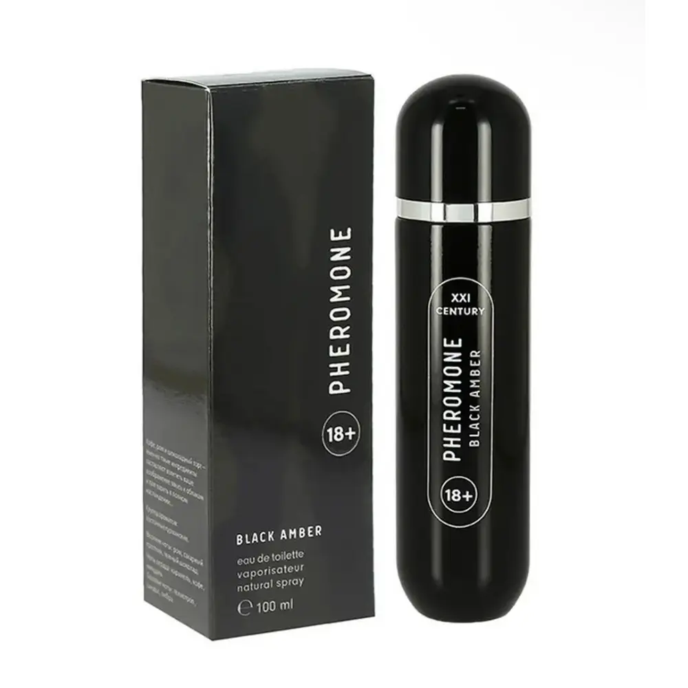 Туалетная вода с феромонами BLACK AMBER (100 мл)
