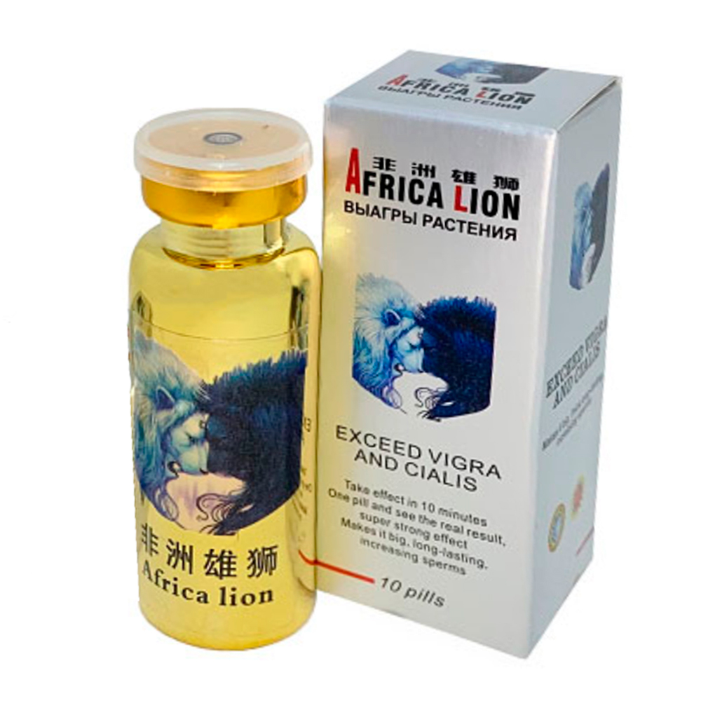 Виагра для мужчин Африканский Лев Africa Lion