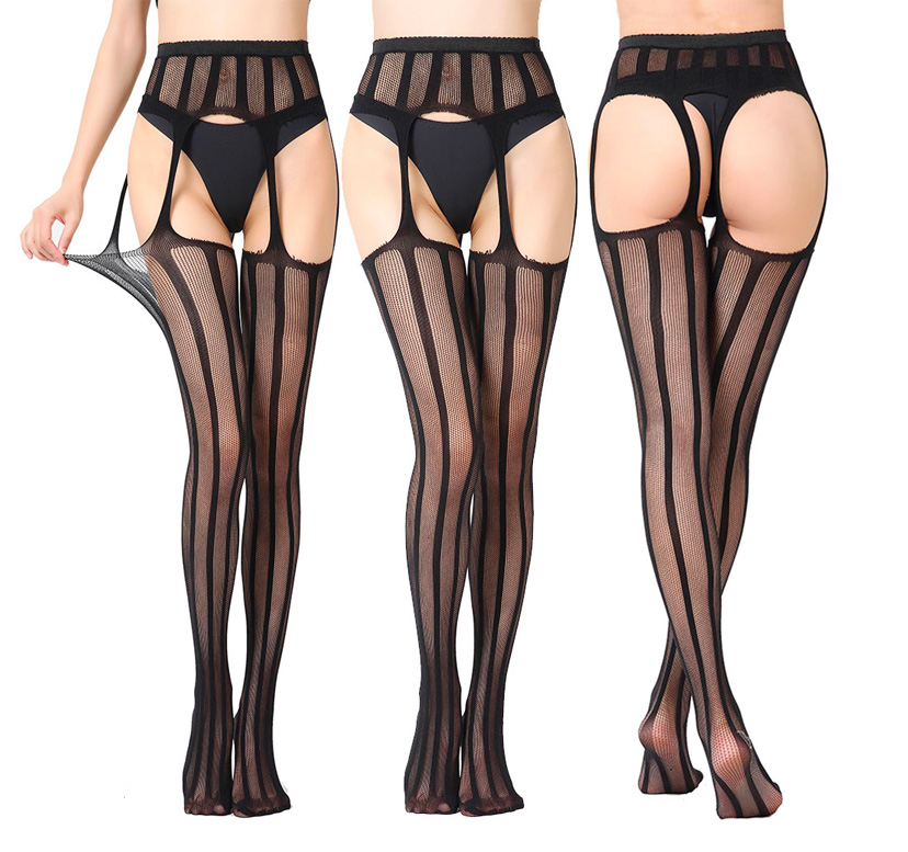 Чулки с поясом слитные (без трусиков)