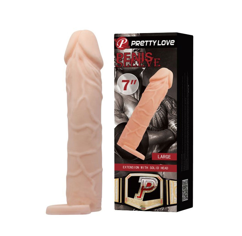 Насадка на член с удлинением