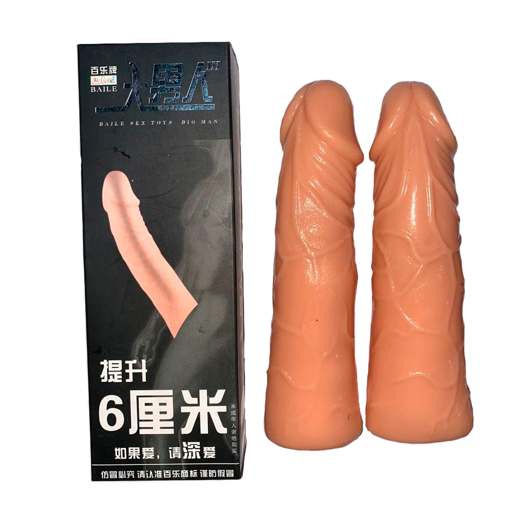 Насадка на член с удлинением