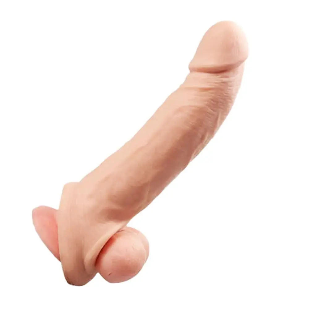 Насадка на член с удлинением из киберкожи