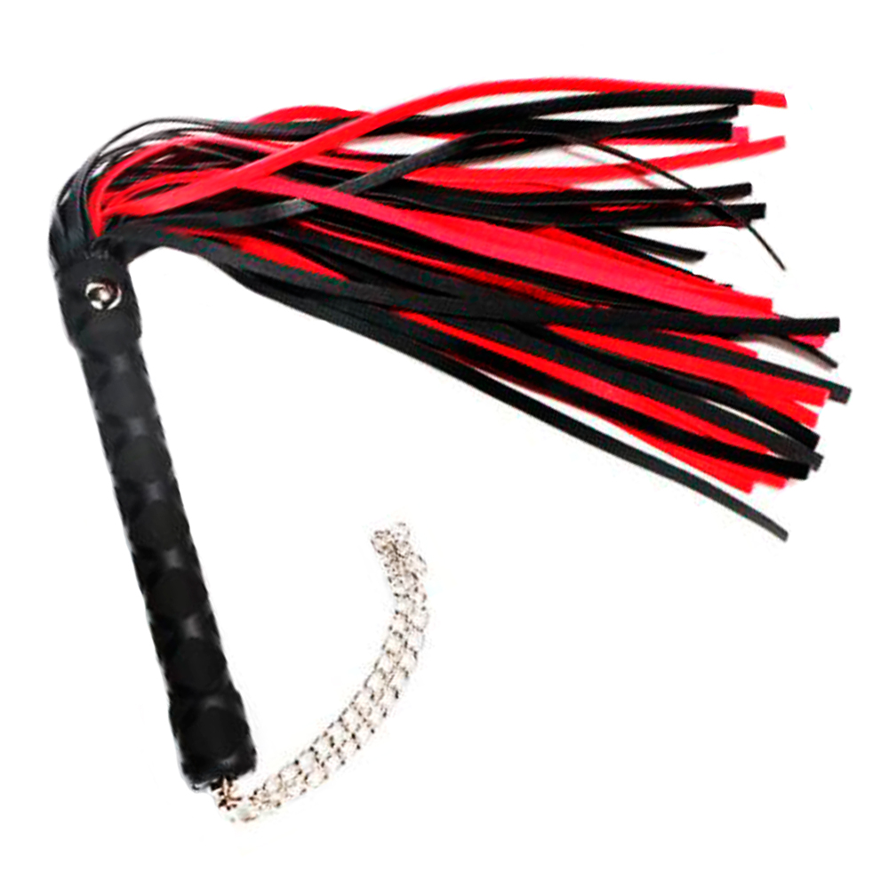 Плеть черная с красным
