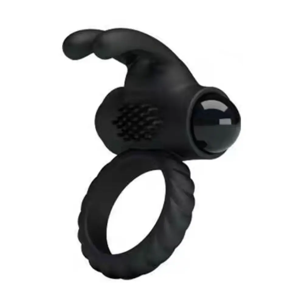 Виброкольцо эрекционное Зайчик