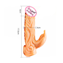 Насадка на член ребристая с удлинением