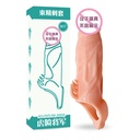 Насадка на член с удлинением прозрачная