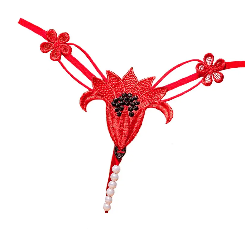 Трусики с бусами