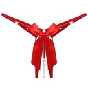 Трусики с бантом и бусинами