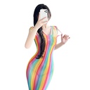 Платье сетчатое эластичное