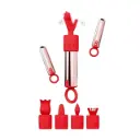 Вибропуля с 5 насадками (заряжающаяся)