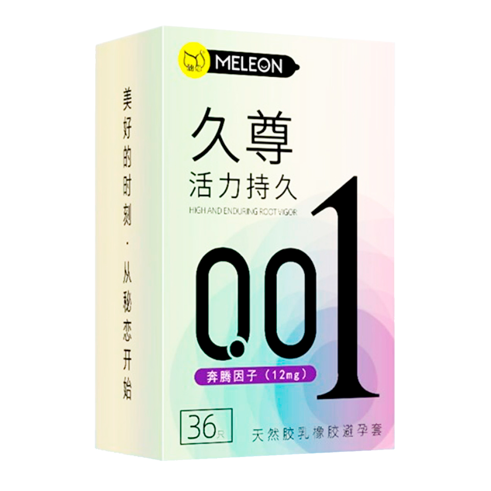 Презерватив ультратонкий  MELEON 0,01мм (36 шт в уп)